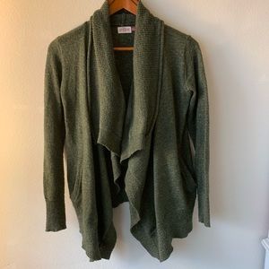 New Green Cardigan with pockets!